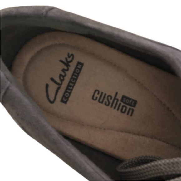 Clarks Lorry Grace Lace Up Brown Suede/Leather. Size 9.5 - Picture 7 of 8